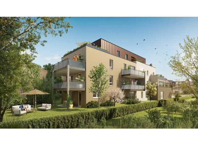 Programme immobilier loi Pinel / Pinel + Terrasses de la Bruche à Eckbolsheim