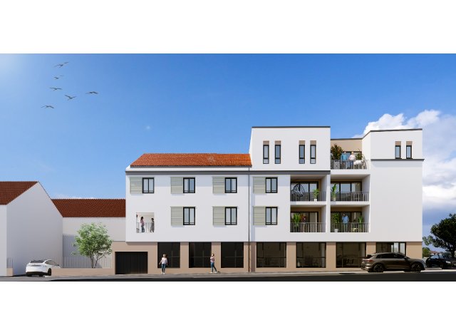 Programme immobilier neuf éco-habitat Les Ateliers de Marie à La Rochelle
