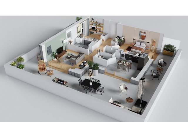 Méridien immobilier neuf Schiltigheim