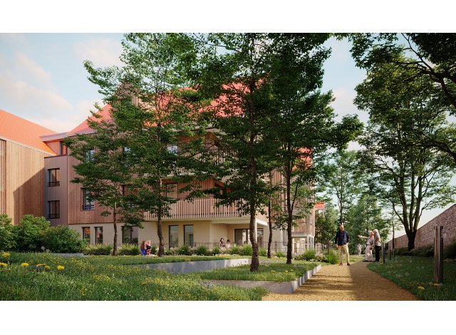 Investissement locatif en Alsace : programme immobilier neuf pour investir Debussy à Obernai