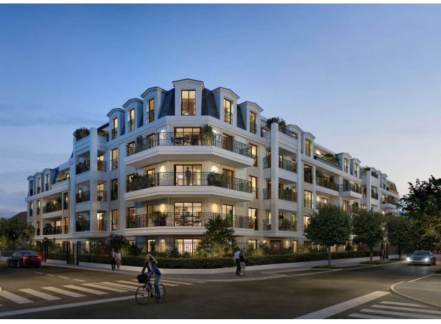 Investissement locatif en Seine-Saint-Denis 93 : programme immobilier neuf pour investir Nova Villa  Aulnay-sous-Bois