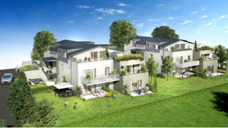 Programme immobilier neuf éco-habitat Le Panorama du Loup à Besançon