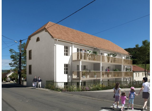 Programme immobilier neuf éco-habitat Résidence la Fontaine à Besançon