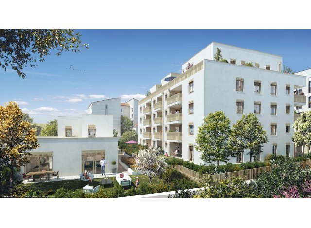 Investissement locatif en Rhône-Alpes : programme immobilier neuf pour investir Tilia à Lyon 4ème