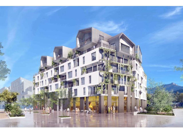 Programme immobilier neuf éco-habitat Le Pixel à Chambéry