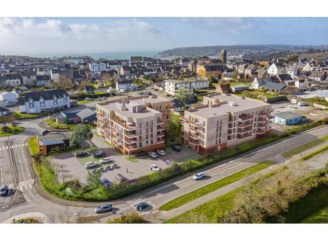 Investissement locatif en Bretagne : programme immobilier neuf pour investir Iroiz  Crozon
