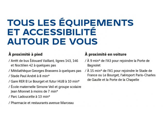 Logement neuf � Drancy