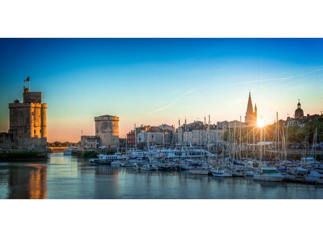Investissement locatif en Poitou-Charentes : programme immobilier neuf pour investir L'Envolee  La Rochelle