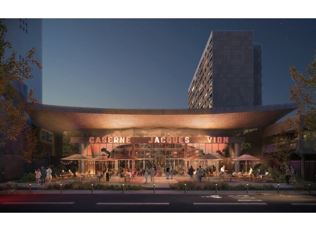Programme immobilier neuf éco-habitat Caserne Jacques Vion à Toulouse