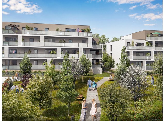 Programme immobilier neuf éco-habitat Le Clos du Haras à La Roche-sur-Yon