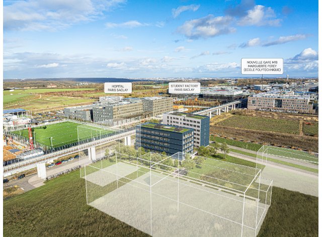 Student Factory Paris Saclay Immobilier neuf Orsay