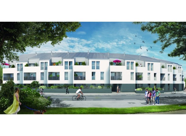 Investissement locatif en Pays de la Loire : programme immobilier neuf pour investir Lumea à Carquefou
