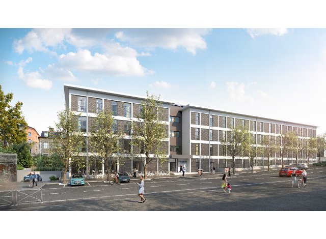 Investissement locatif en France : programme immobilier neuf pour investir Student Factory Nancy à Nancy