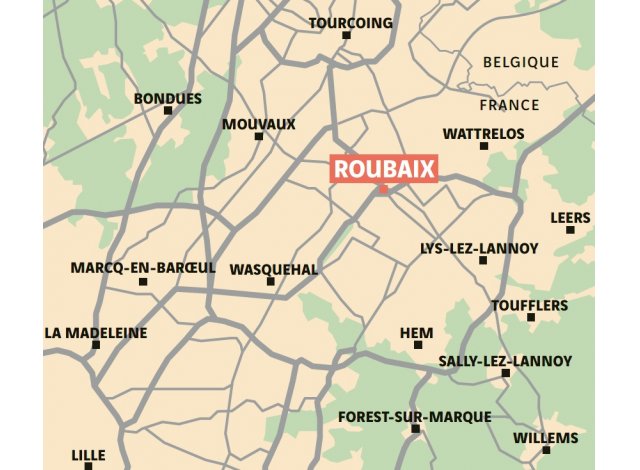 Programme immobilier Roubaix