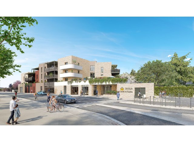 Programme immobilier neuf co-habitat Le Jardin de Castille  Mauguio