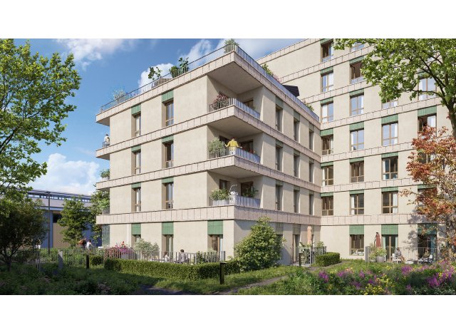 Passerelle du Chemin Vert programme neuf Aubervilliers