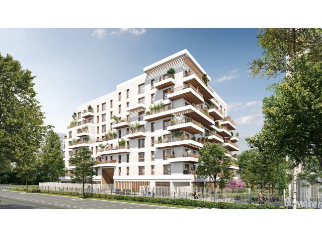 Investissement locatif  Villeneuve-la-Garenne : programme immobilier neuf pour investir Ilot Vert  Villeneuve-la-Garenne