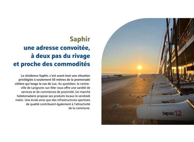 Programme neuf Langrune-sur-Mer : Saphir