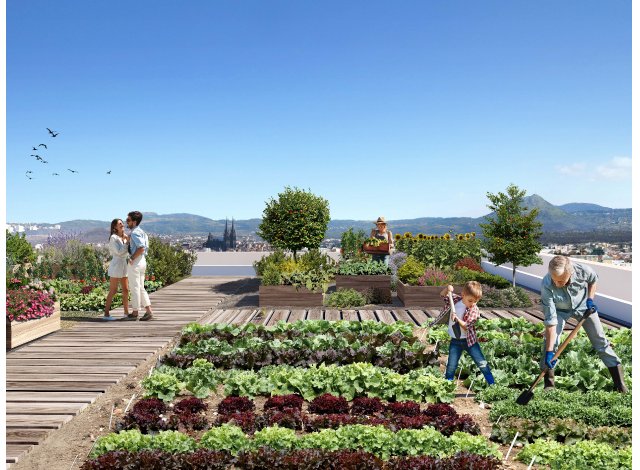 Programme immobilier neuf éco-habitat Les Fabriks de Mai - Tranche 2 à Clermont-Ferrand