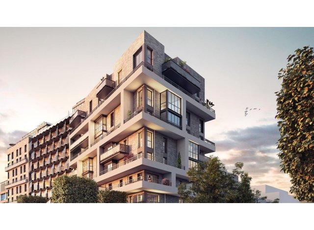 Investissement locatif dans les Hauts de Seine 92 : programme immobilier neuf pour investir Metamorphose  Suresnes