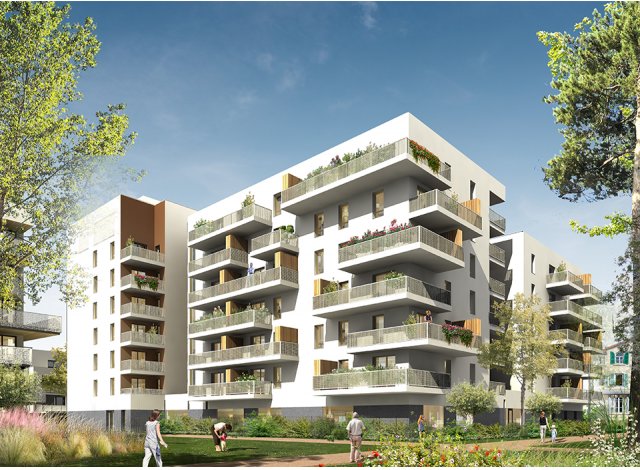 Logement neuf Lyon 8ème : Oasis Parc Tranche 3 - les Jardins d'Hortense