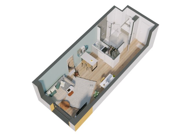Logement neuf Dijon : Agora Voltaire