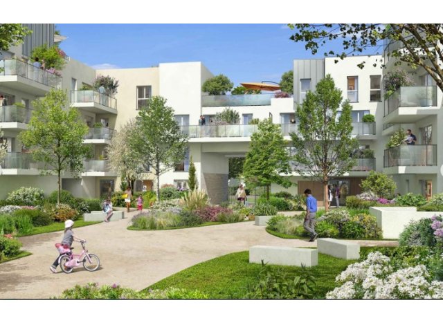 Investissement locatif à Orléans : programme immobilier neuf pour investir Cour des Lys à Orléans