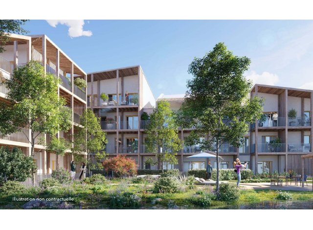 Investissement locatif dans le Loiret 45 : programme immobilier neuf pour investir Caliza  Olivet
