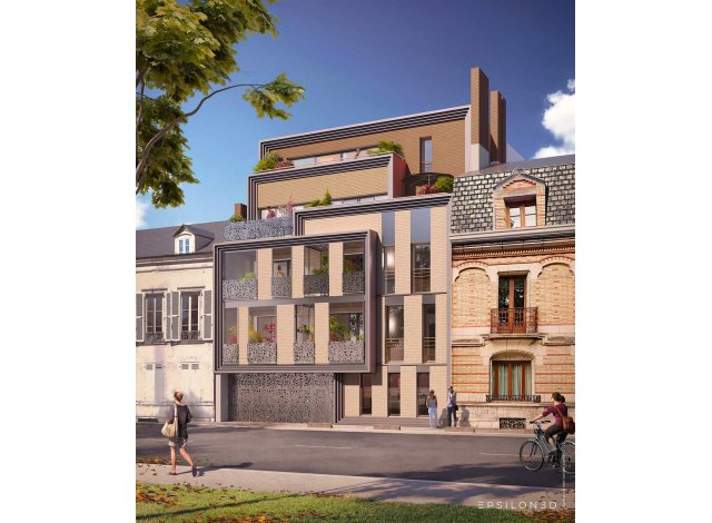 Investissement locatif en Centre Val de Loire : programme immobilier neuf pour investir Alexandrin à Orléans