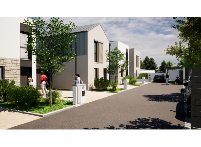 Investissement locatif en France : programme immobilier neuf pour investir Côté Loire Maison à Orléans