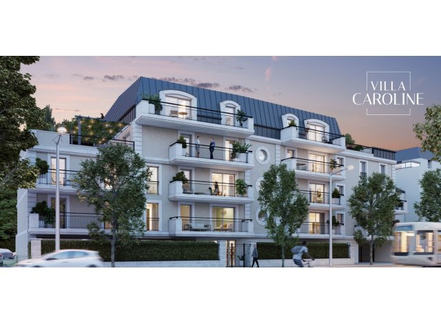 Programme immobilier neuf éco-habitat Villa Caroline à Orléans
