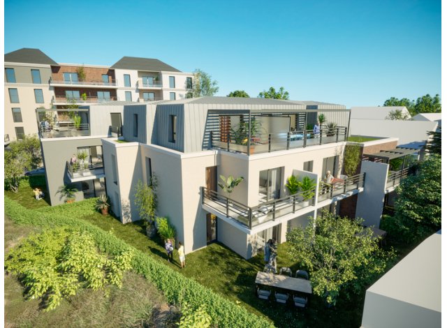Programme immobilier neuf éco-habitat Faubourg 164 à Orléans