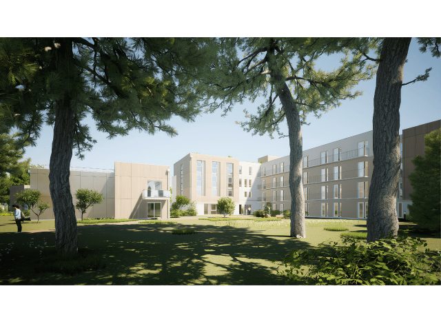 Investissement locatif  Orlans : programme immobilier neuf pour investir Study Hop  Orléans