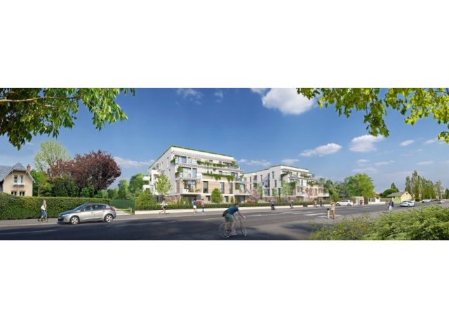 Investissement locatif dans le Loiret 45 : programme immobilier neuf pour investir Les Terrasses du Poète à Saint-Jean-de-Braye