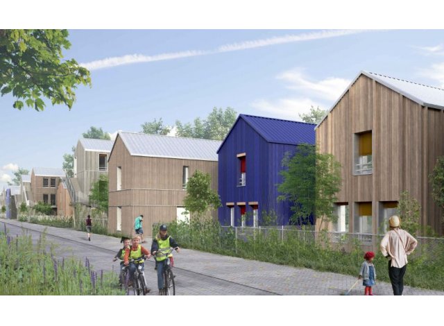 Investissement locatif en Côte d'Or 21 : programme immobilier neuf pour investir Belles Houses by Voisin à Dijon